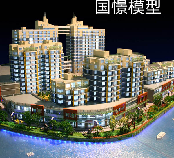 新安县建筑模型