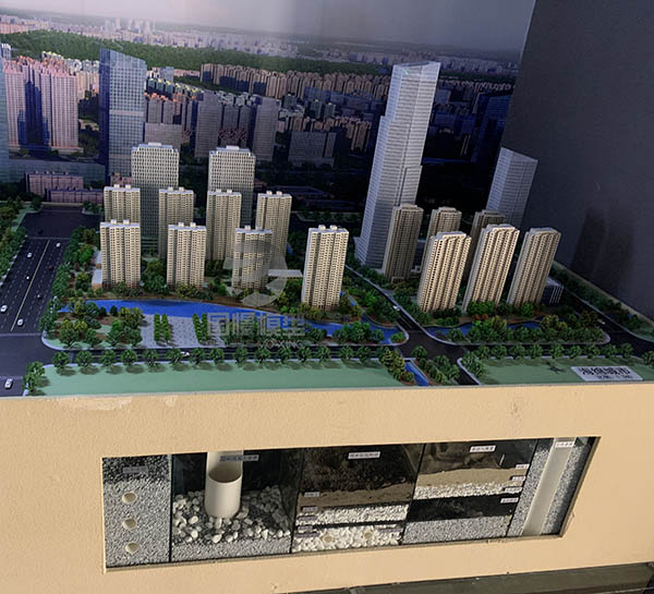 新安县建筑模型