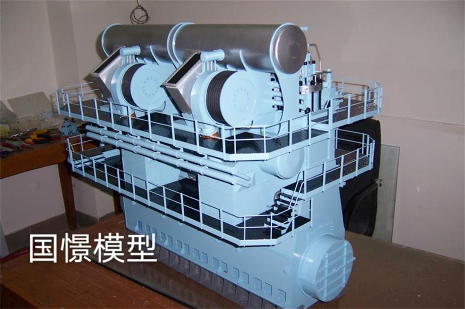 新安县飞机发动机模型